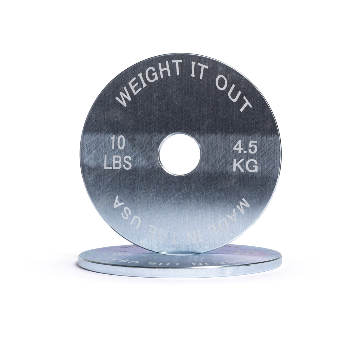 Pre-Order Only: Custom Engraved Solid Steel Calibrated Weight Plate Pairs American Made