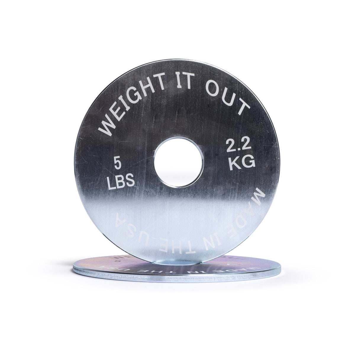 Pre-Order Only: Custom Engraved Solid Steel Calibrated Weight Plate Pairs American Made