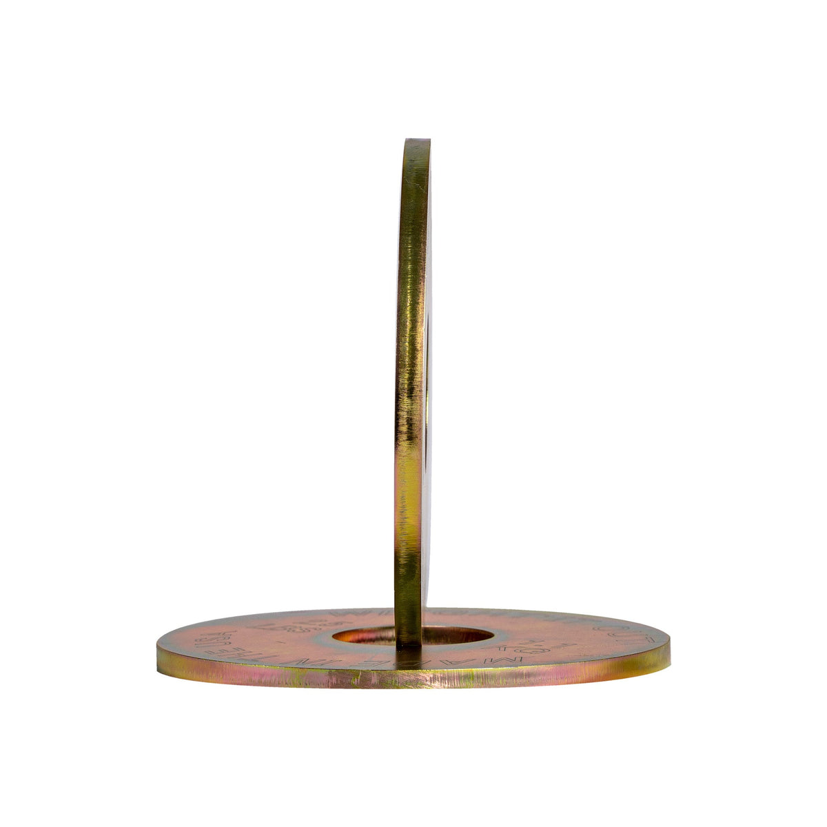 Pre-Order Only: Custom Engraved Solid Steel Calibrated Weight Plate Pairs American Made