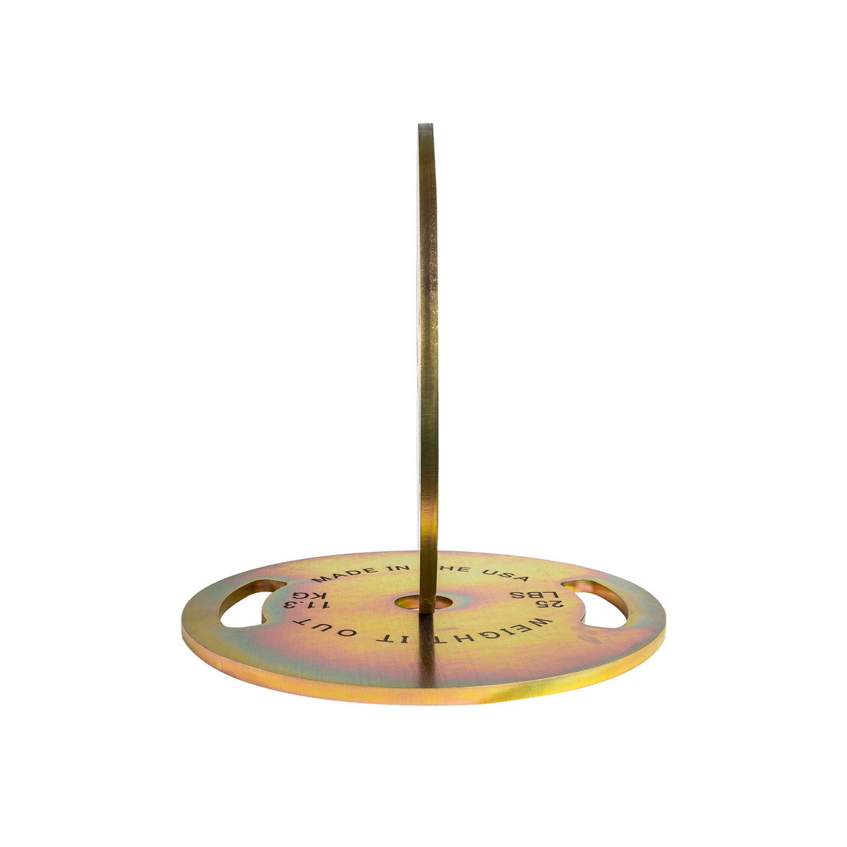Pre-Order Only: Custom Engraved Solid Steel Calibrated Weight Plate Pairs American Made