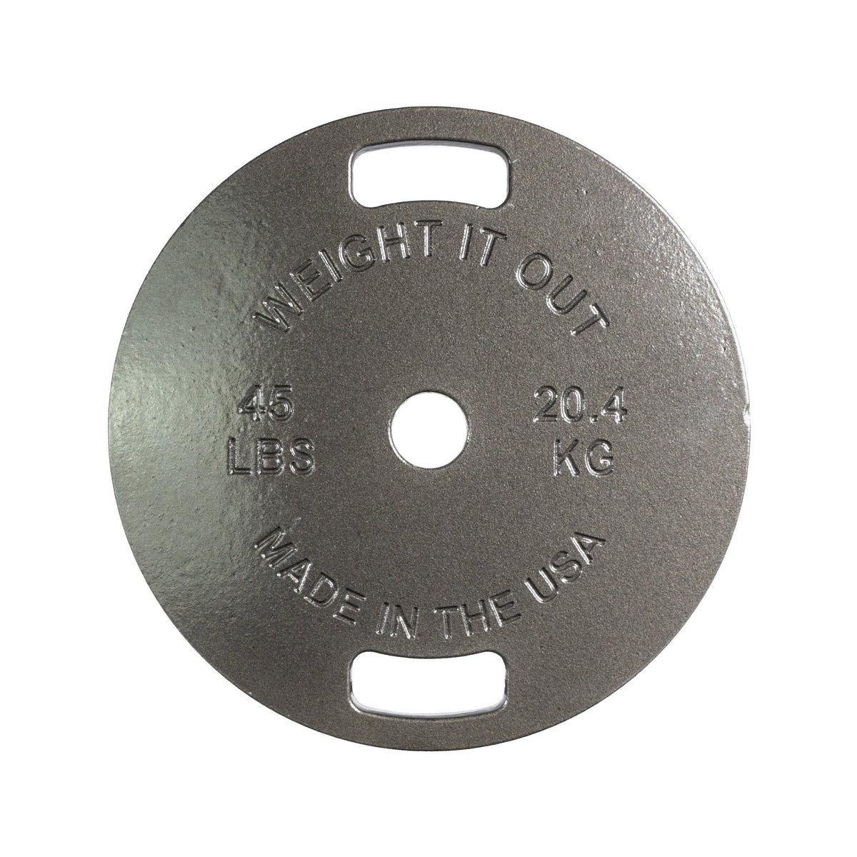 Cast Iron Machined Weight Plate Pairs