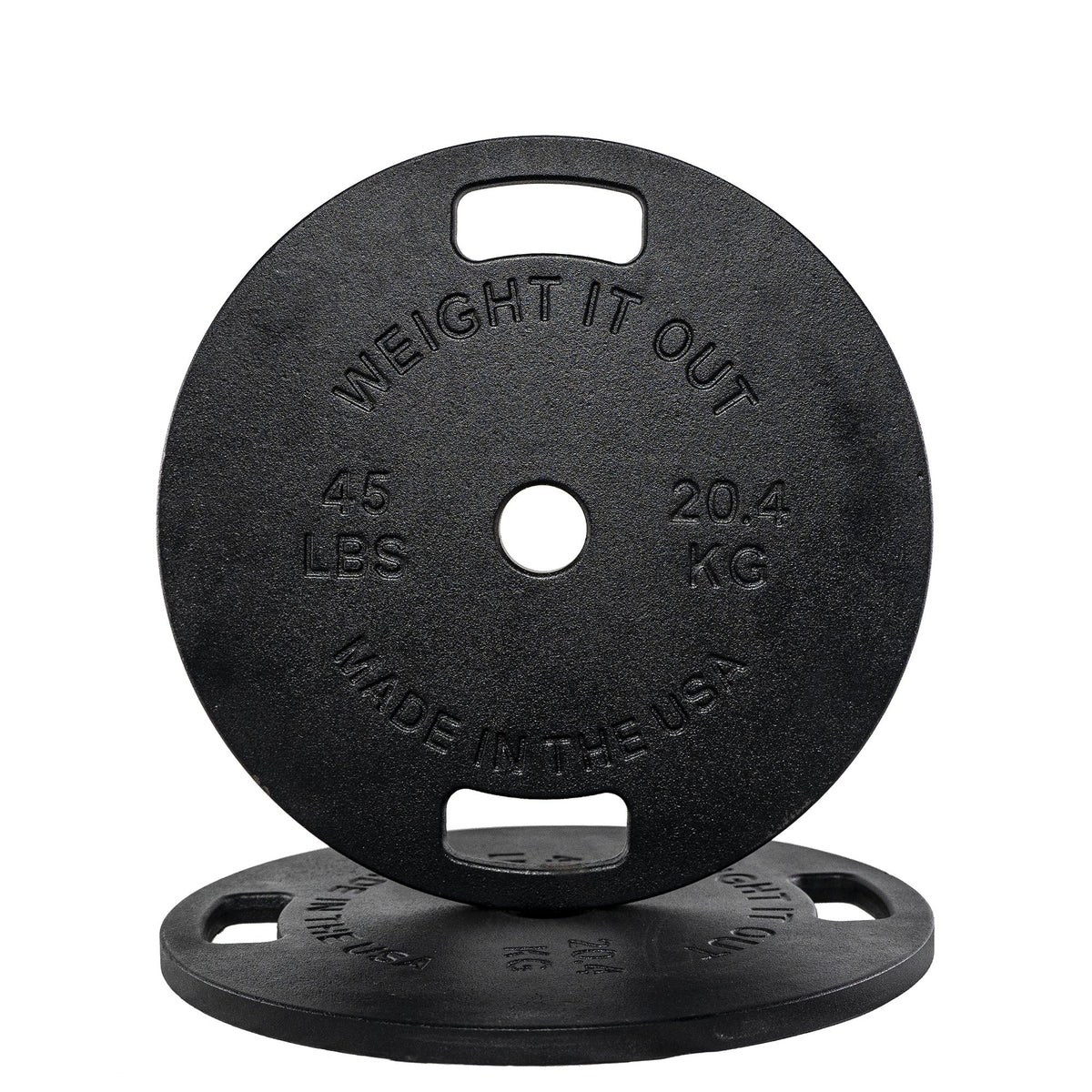 Cast Iron Machined Weight Plate Pairs
