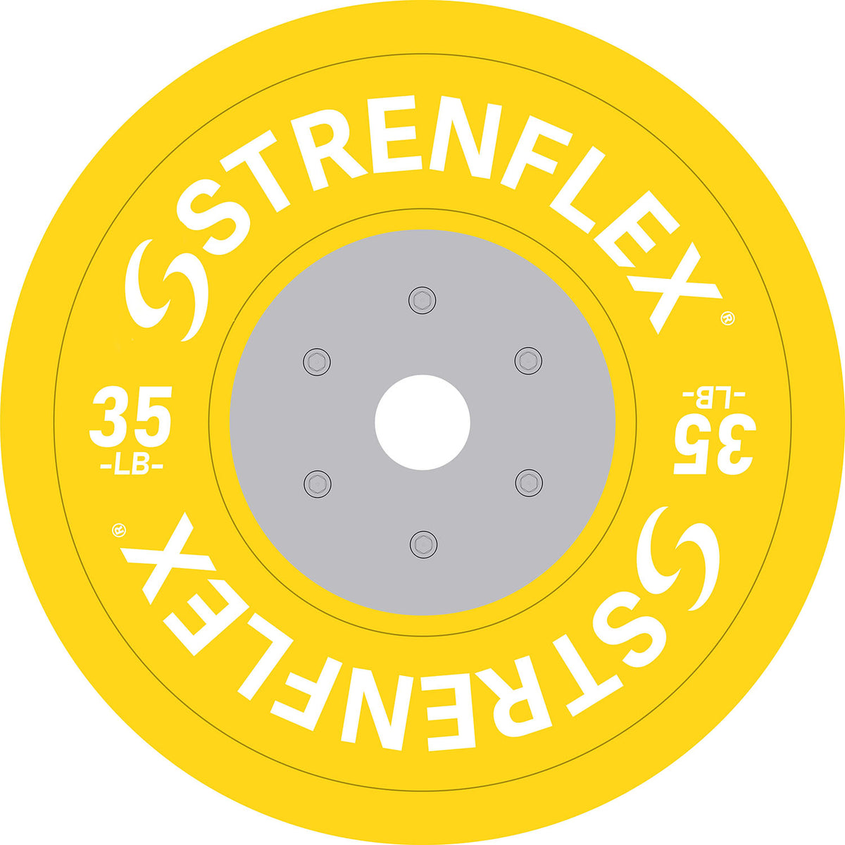 Rubber Competition Plate Pair